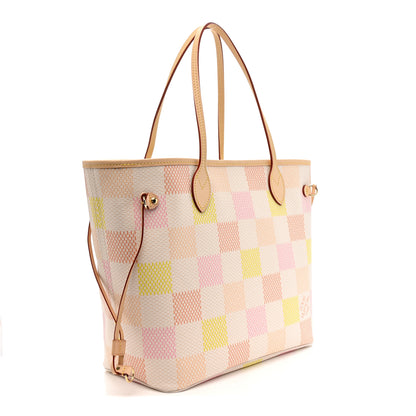 Louis Vuitton Damier Giant Neverfull MM Peach 4 of 11