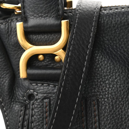 Chloe Calfskin Medium Marcie Satchel Black 9 of 11