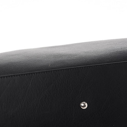 Fendi Vitello Dolce Shiny Nappa Large Peekaboo Iconic Satchel Black Camelia 11 of 13