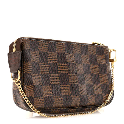 Louis Vuitton Damier Ebene Mini Pochette Accessories 3 of 9