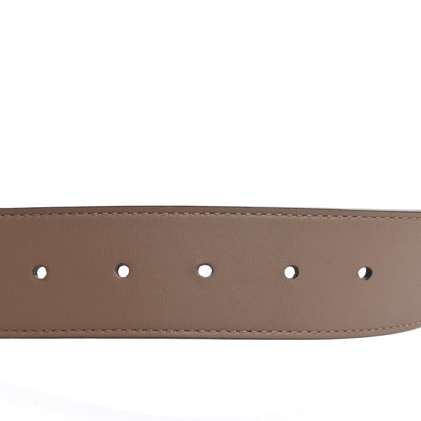 Calfskin Double G 40mm Belt 85 34 Porcelain Rose