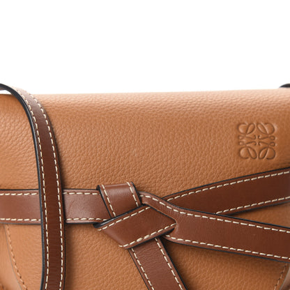 Loewe Grained Calfskin Mini Gate Crossbody Bag Caramel Pecan 10 of 10