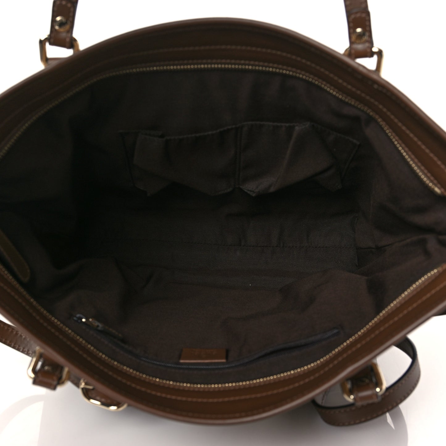 GG Supreme Monogram Medium Joy Tote Brown