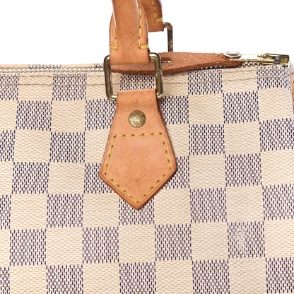 Louis Vuitton Damier Azur Speedy 25 20 of 21