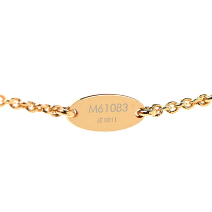 Louis Vuitton Essential V Necklace Gold 7 of 8