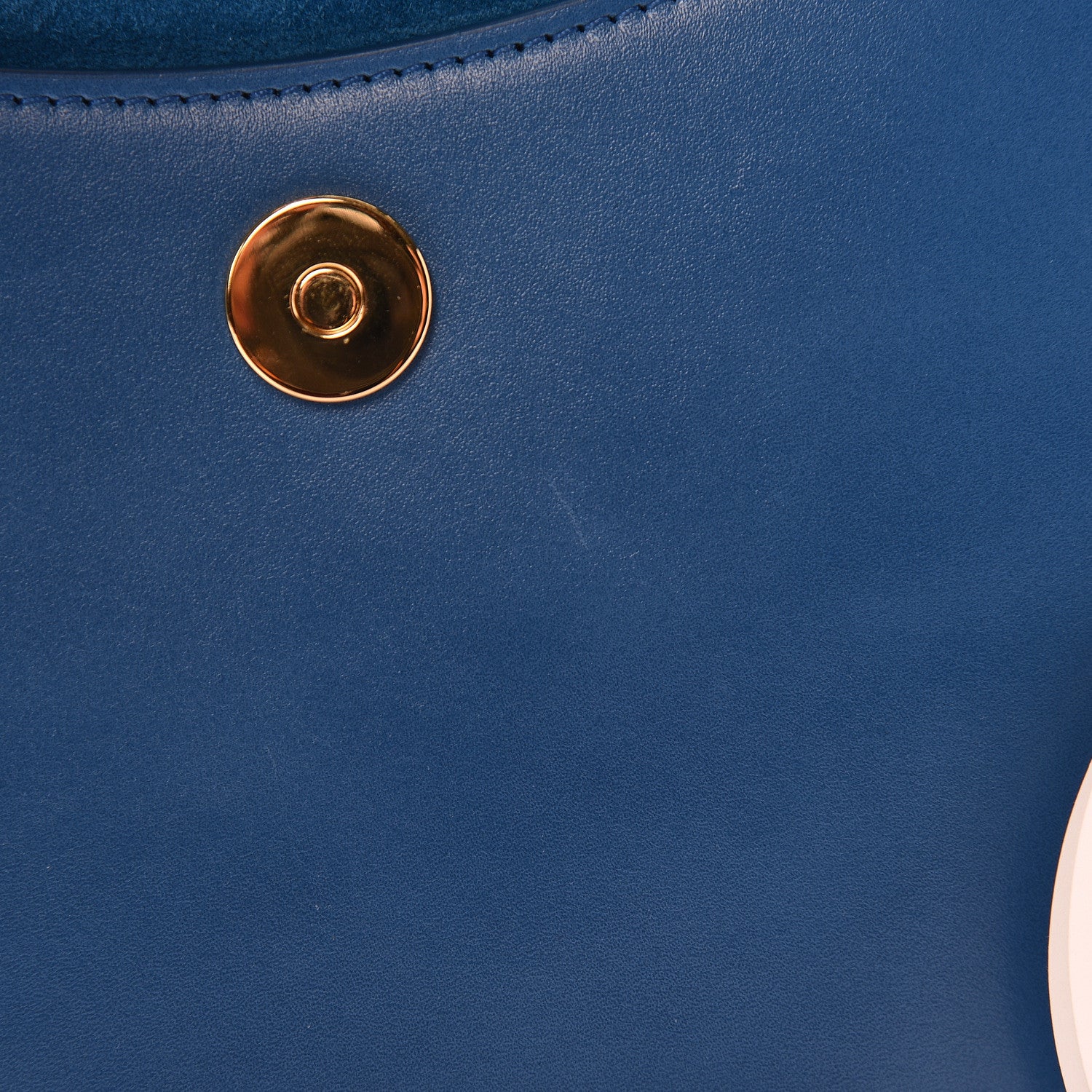 Chloe Calfskin Small Tess Bag Smoky Blue 13 of 15