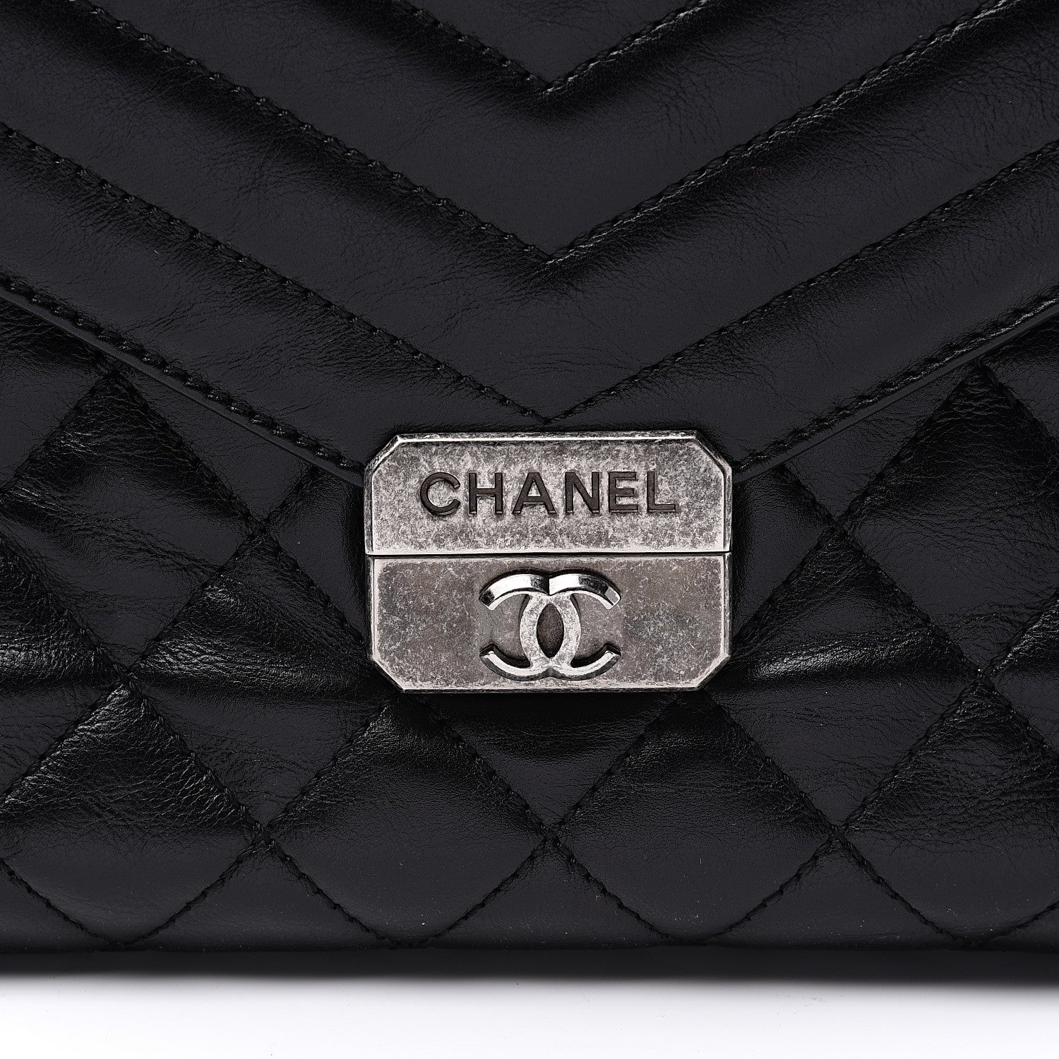 Chanel Aged Calfskin Quilted Mad About Quilting Hobo Black 9 of 9
