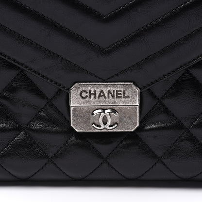 Chanel Aged Calfskin Quilted Mad About Quilting Hobo Black 9 of 9