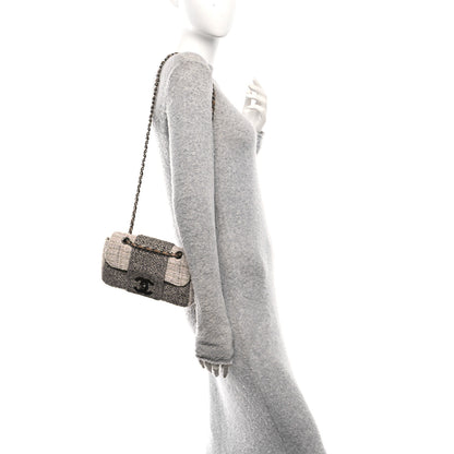 Chanel Tweed Small Fantasy Flap Grey 2 of 12