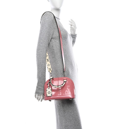 Louis Vuitton LOUIS VUITTON Patent Monogram Alma BB Rose Blush 2 of 20