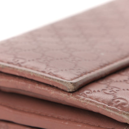 Gucci Guccissima Dice Chain Wallet Nude Pink 11 of 11
