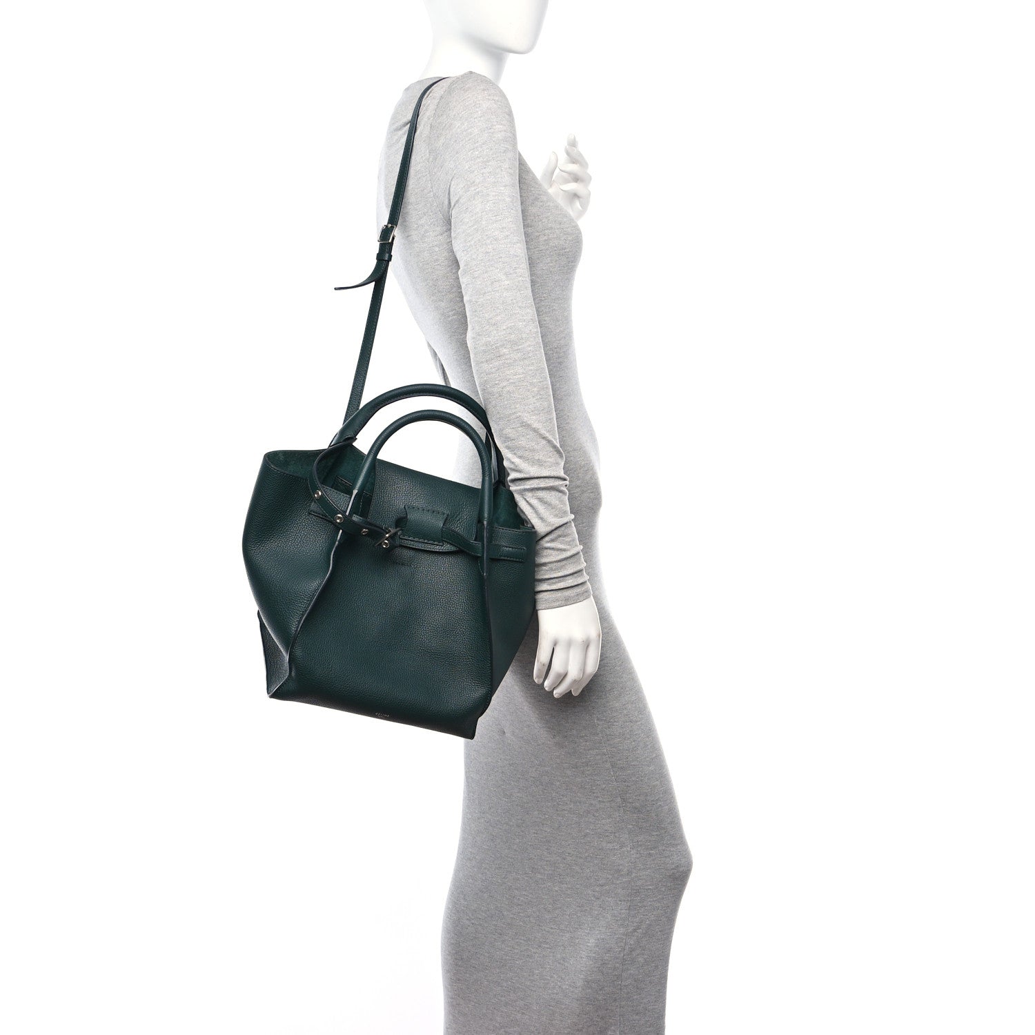 Celine Supple Grained Calfskin Small Big Bag Amazone 2 of 11