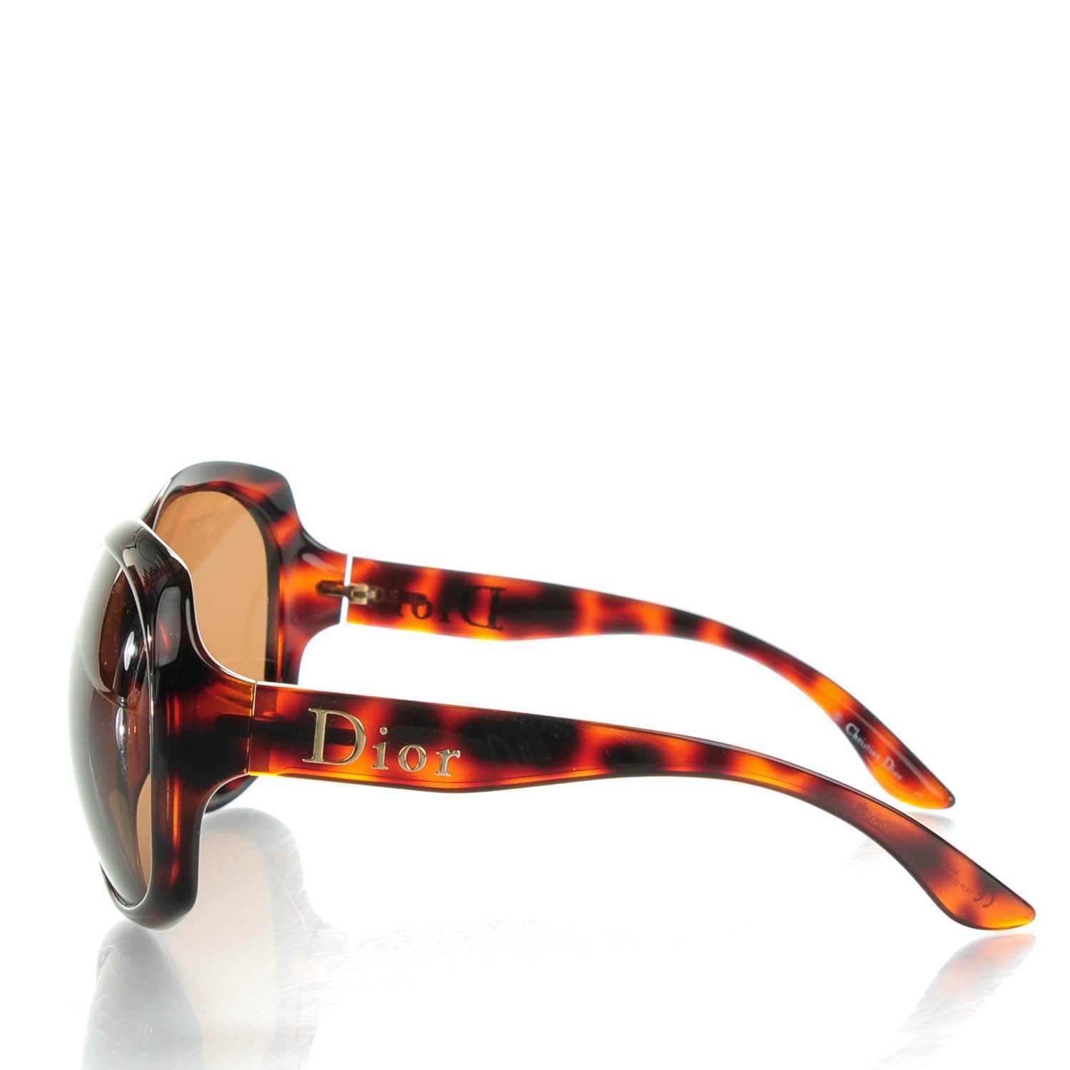 Christian Dior Glossy 1 Sunglasses Tortoise Shell 2 of 6