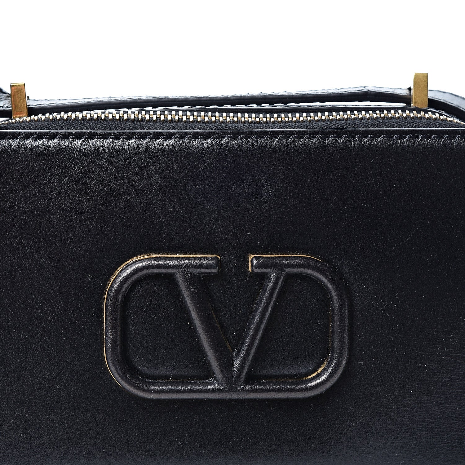 Valentino Garavani Smooth Calfskin VSling Crossbody Bag Black 7 of 9