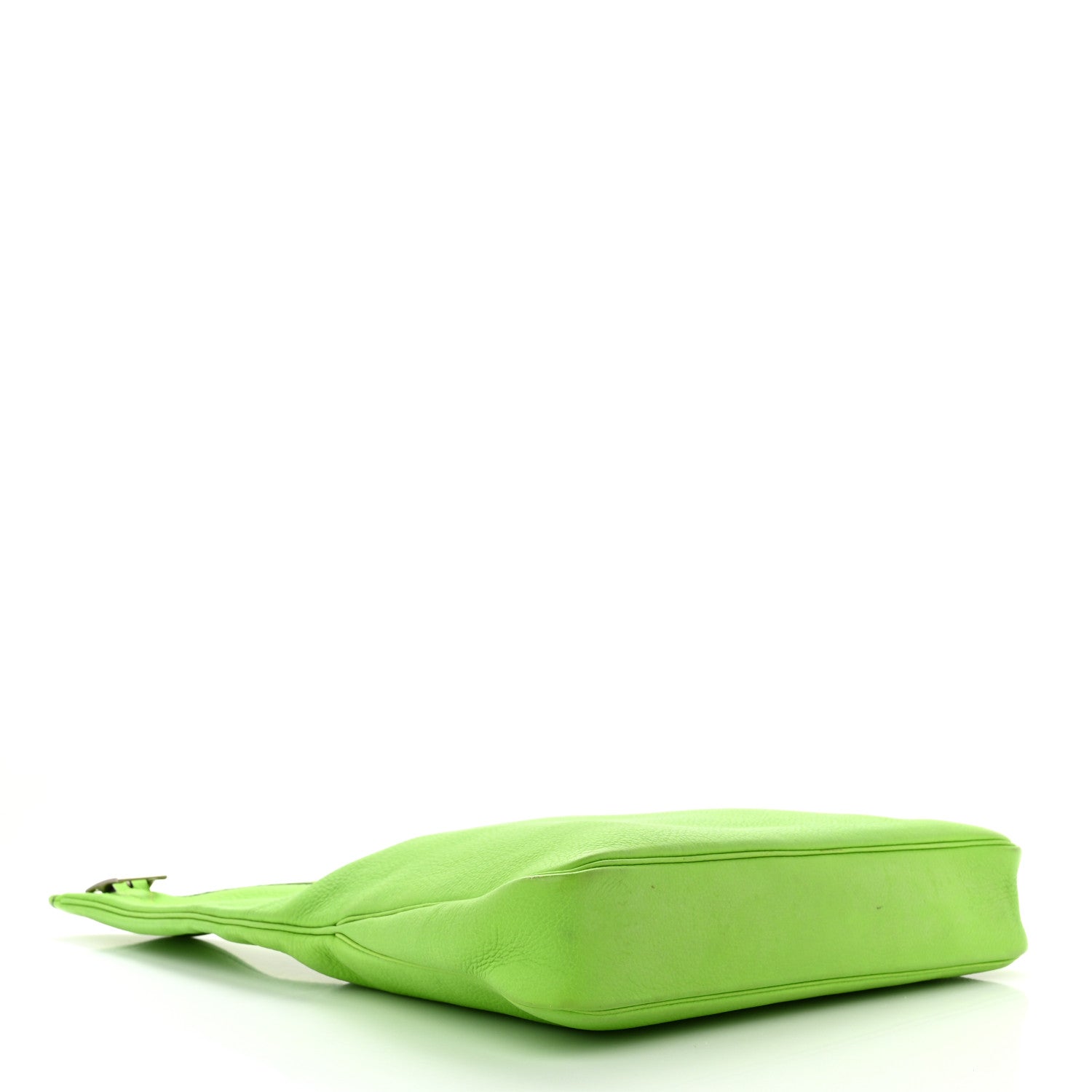 Hermes Taurillon Clemence Massai PM Vert Cru 4 of 16