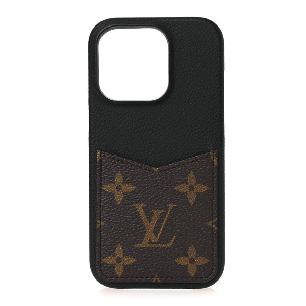 Lucky21 ルイヴィトンiPhone14pro MAX対応　バンパー Louis Vuitton Monogram Pallas iPhone 14 Pro Max Bumper Black