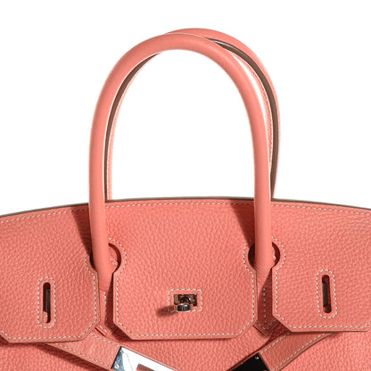 Hermes Taurillon Clemence Birkin 30 Crevette 22 of 28