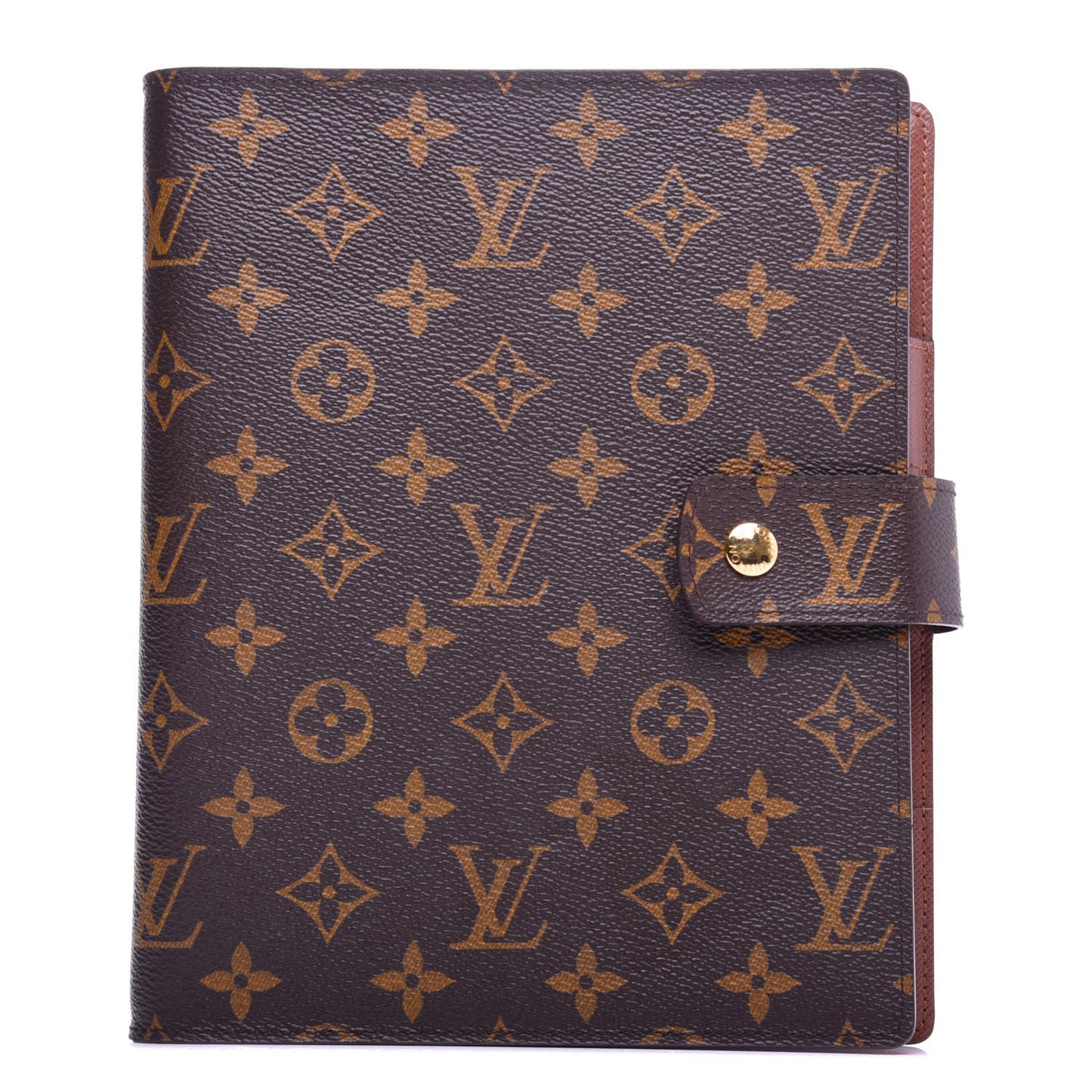 Monogram Large Ring Agenda Cover
