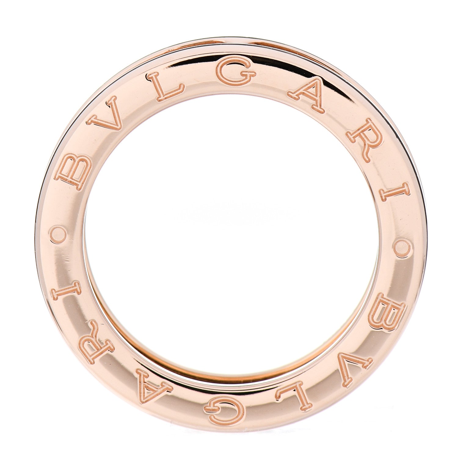 Bulgari 18K Rose Gold B.Zero1 One-Band Ring 52 6 4 of 6