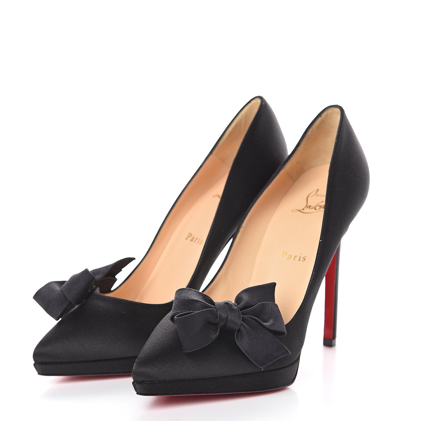 Satin Miss Pigalle 120 Pumps 39 Black