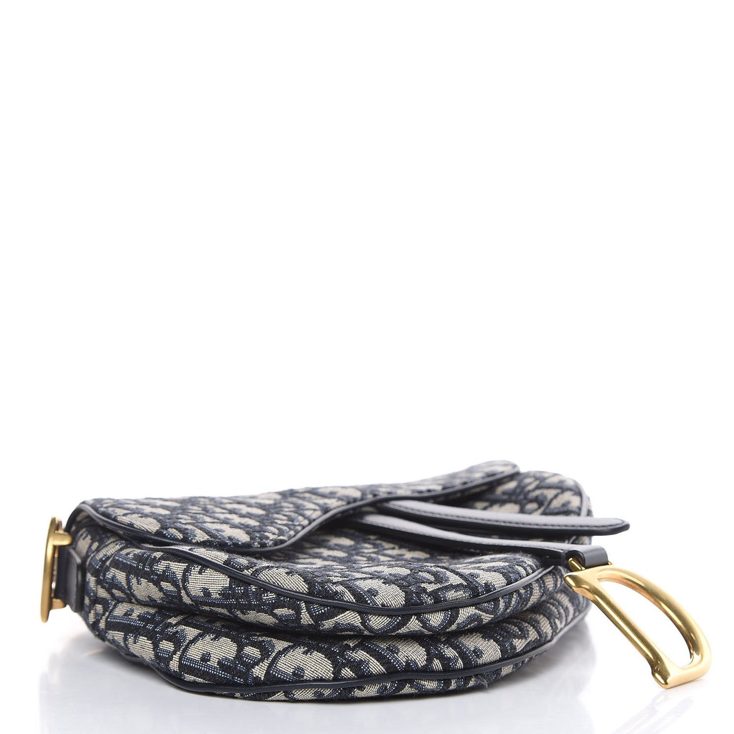 Monogram Saddle Bag Blue
