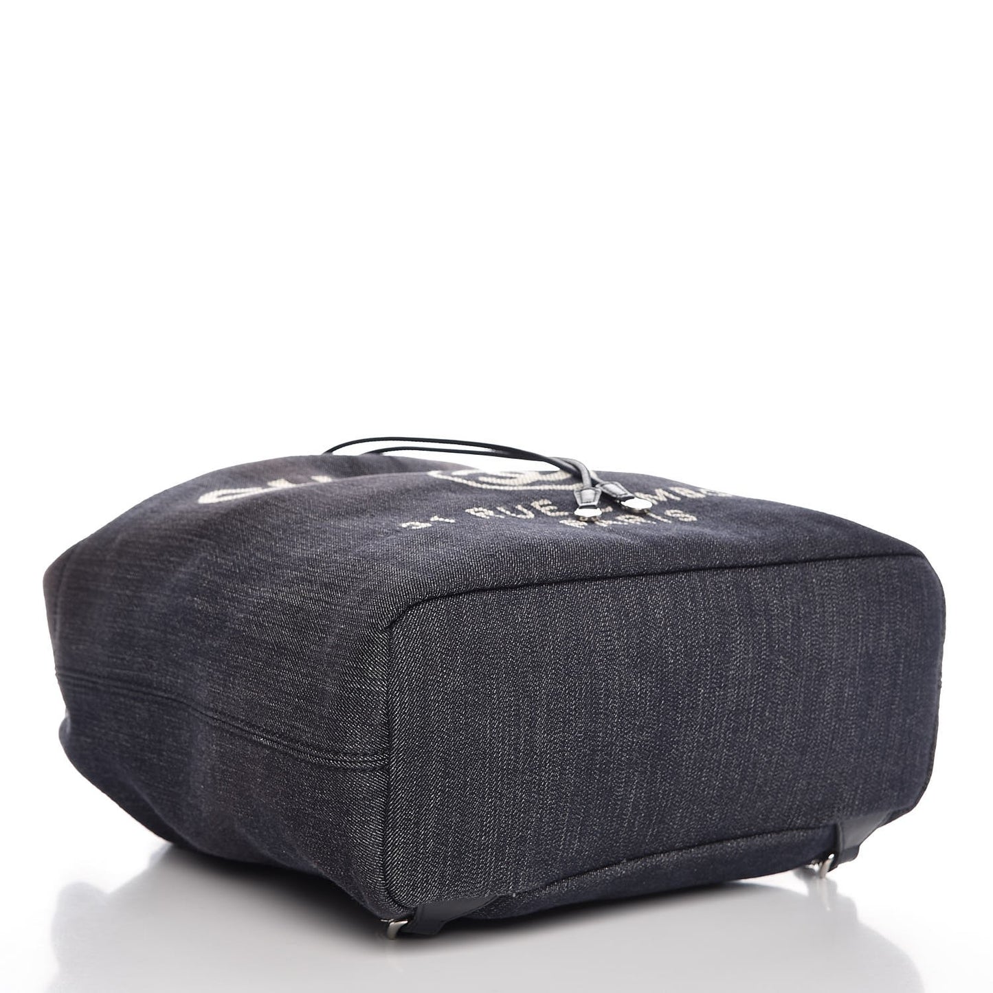 Canvas Large Deauville Backpack Denim Blue