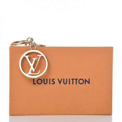 Louis Vuitton LV Circle Bag Charm Key Holder Gold 3 of 3