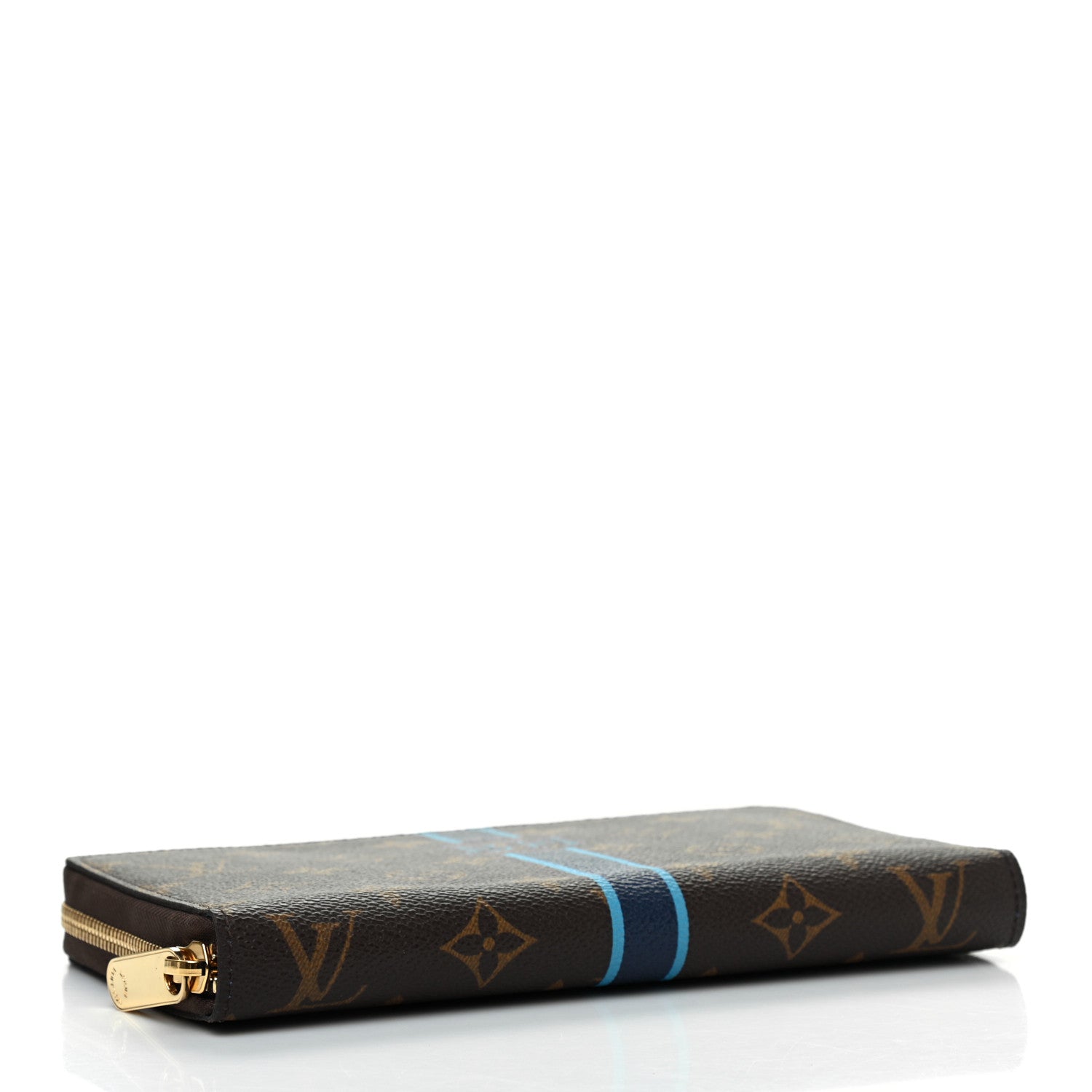 Louis Vuitton Monogram My LV Heritage Zippy Organizer Wallet Bleu Marine Bleu Clair 3 of 6