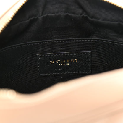 Saint Laurent Calfskin Matelasse Monogram Lou Camera Bag Dark Beige 6 of 8