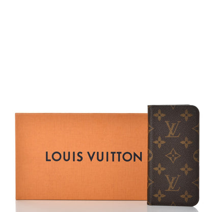 Louis Vuitton Monogram iPhone X Folio Case 8 of 8