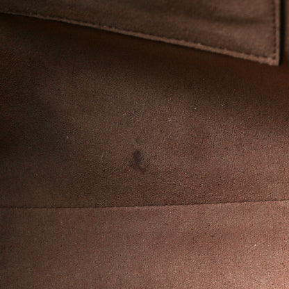 Gucci GG Supreme Monogram Medium Padlock Tote Beige Cuir 12 of 13