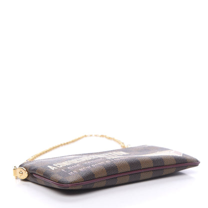 Louis Vuitton Damier Ebene Milla MM Trunk Pochette 4 of 9