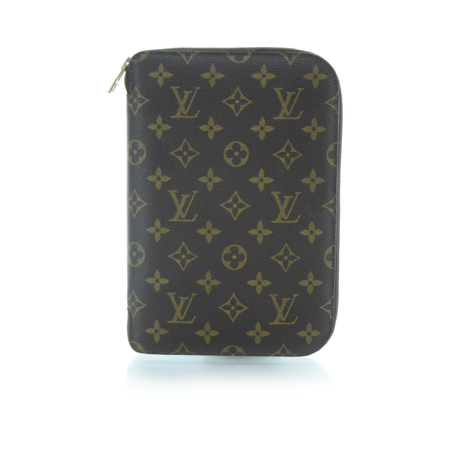 Louis Vuitton Monogram Zipped Passport Agenda Wallet 1 of 8