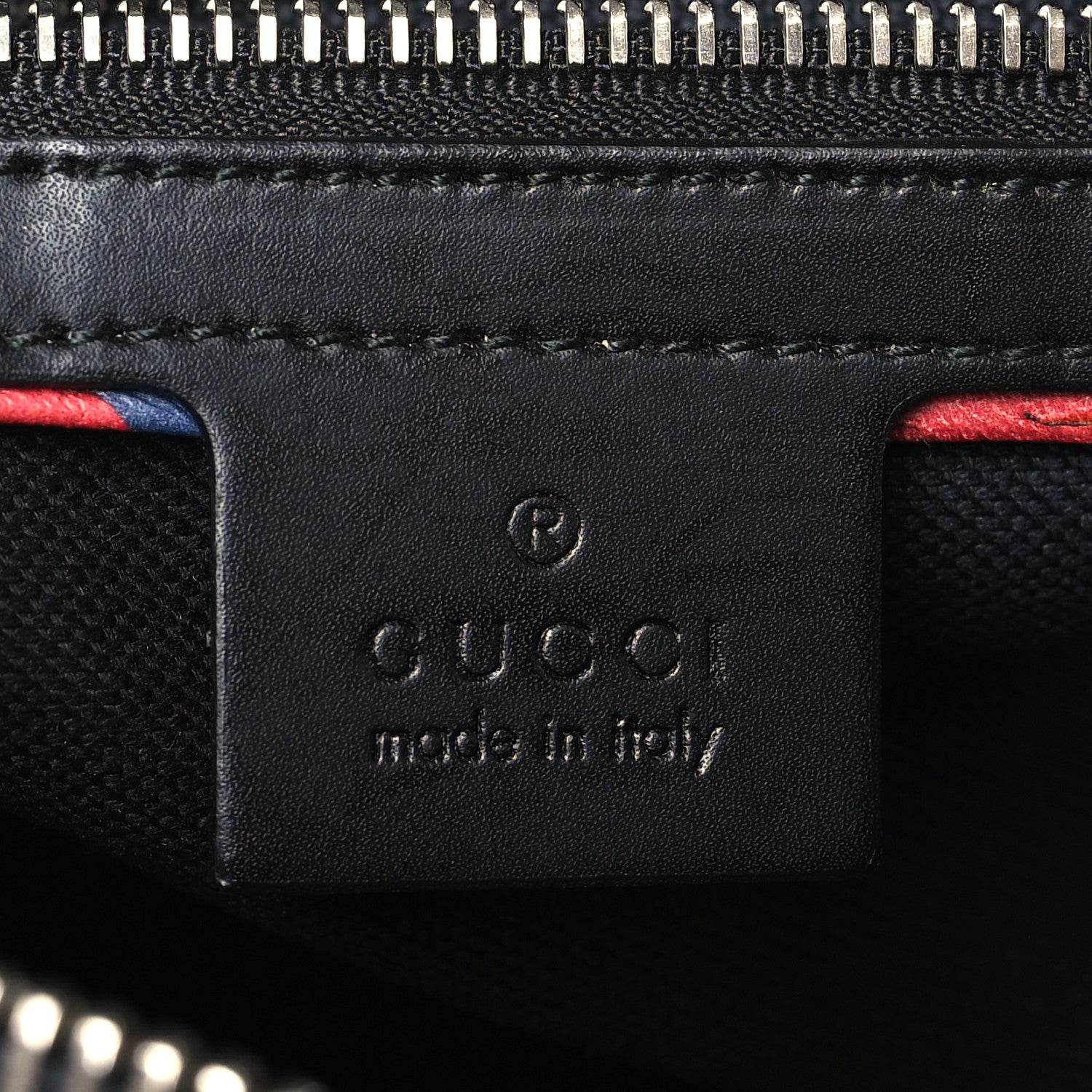 Gucci GG Supreme Monogram Night Courrier Belt Bag Black Multicolor 6 of 9