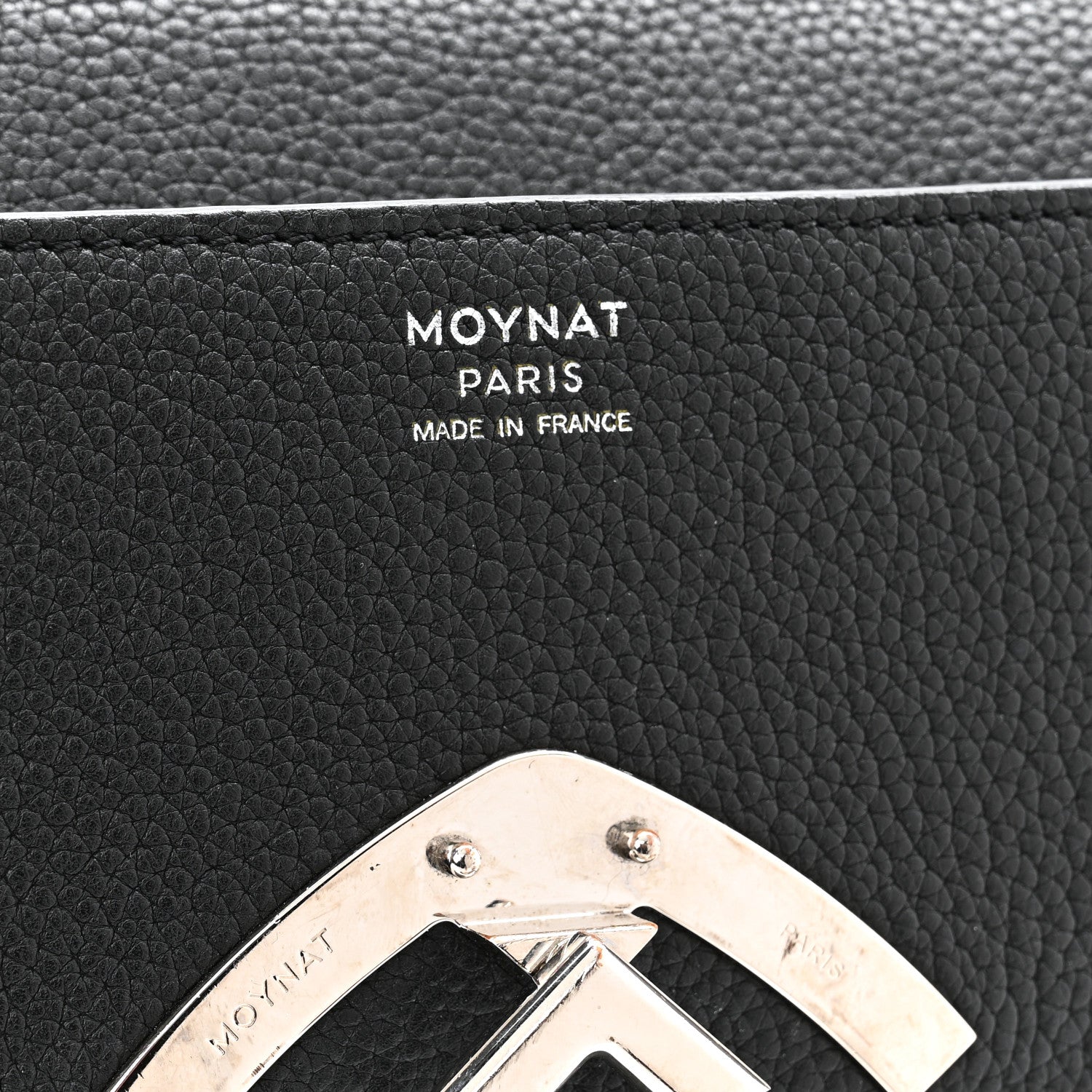 Moynat Taurillon Gabby MM Black 6 of 10
