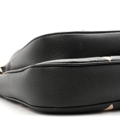 Louis Vuitton Empreinte Monogram Giant Multi Pochette Accessories Black Beige 8 of 10