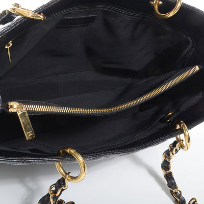 Chanel Caviar Grand Shopping Tote GST Black 5 of 7