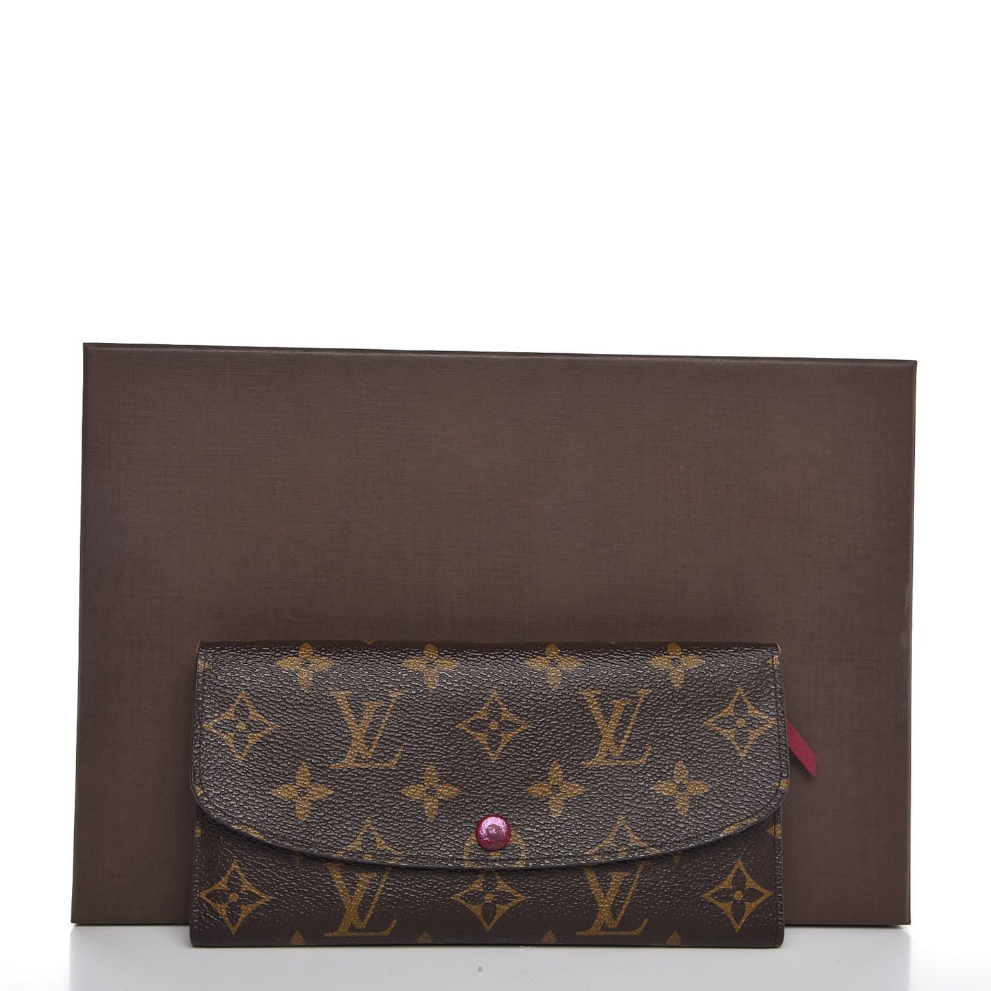 Monogram Emilie Wallet Fuchsia