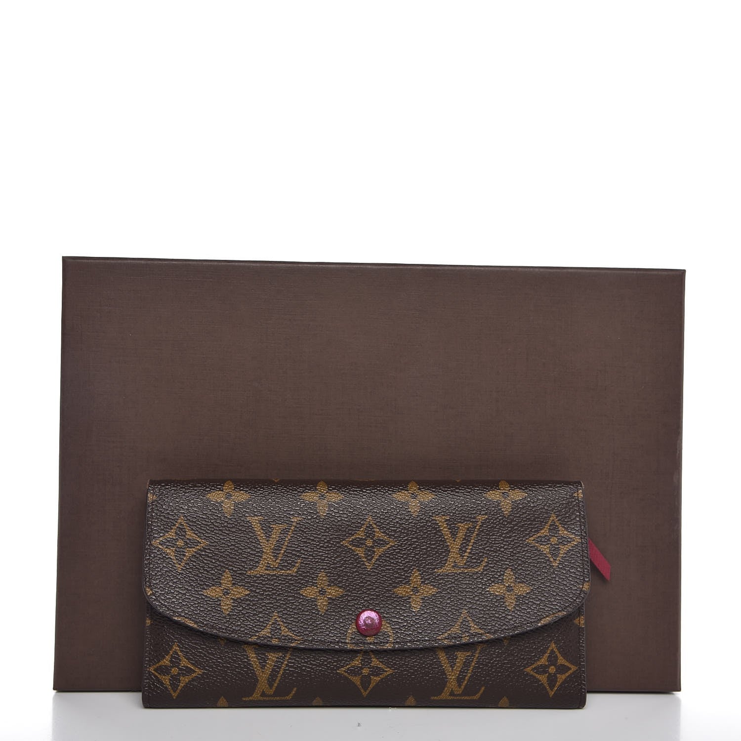 Louis Vuitton Monogram Emilie Wallet Fuchsia 9 of 9