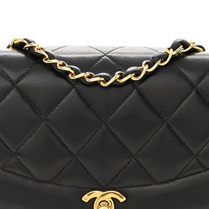 Chanel Lambskin Quilted Small Single Flap Black 8 of 10