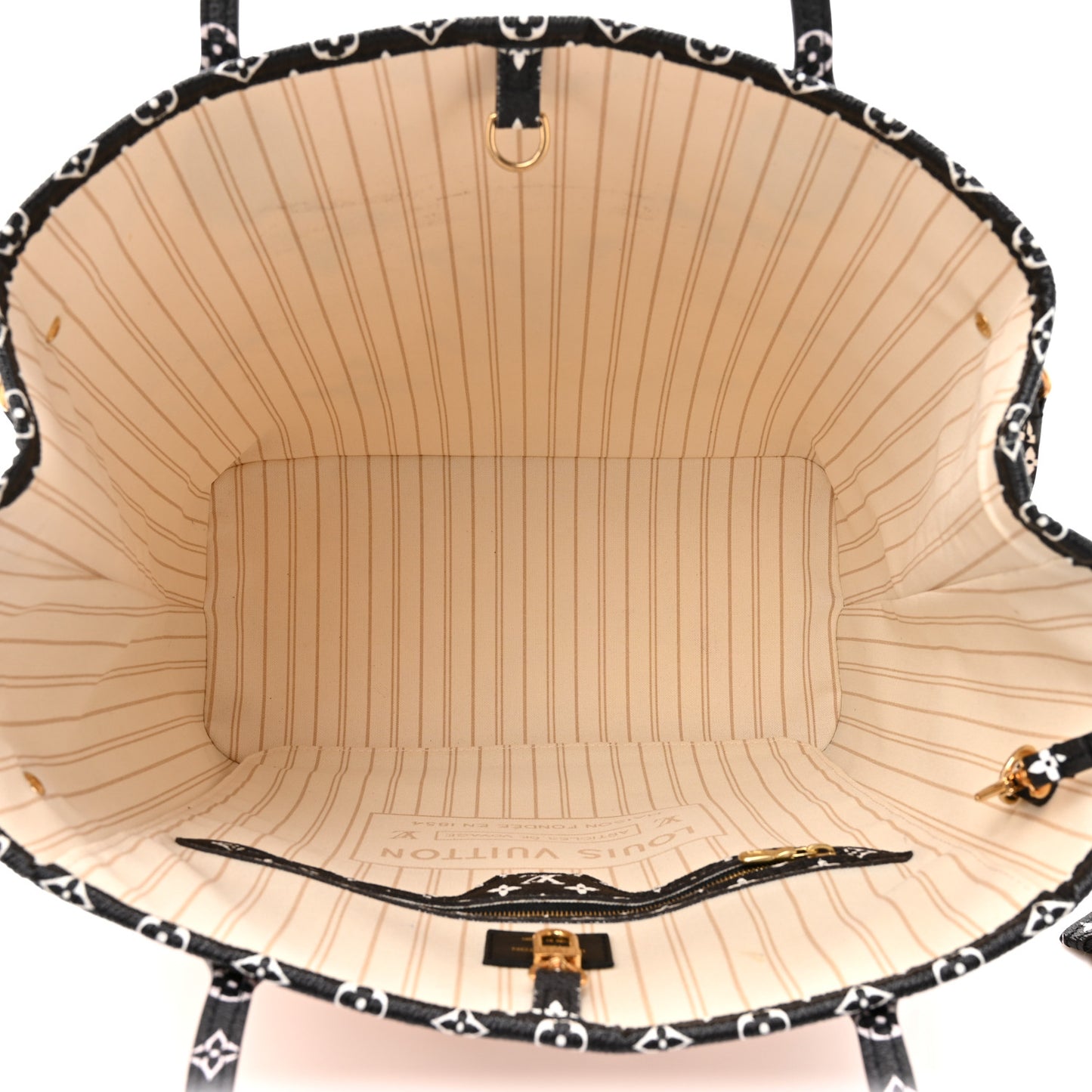 Monogram Giant Jungle Neverfull MM Ivory