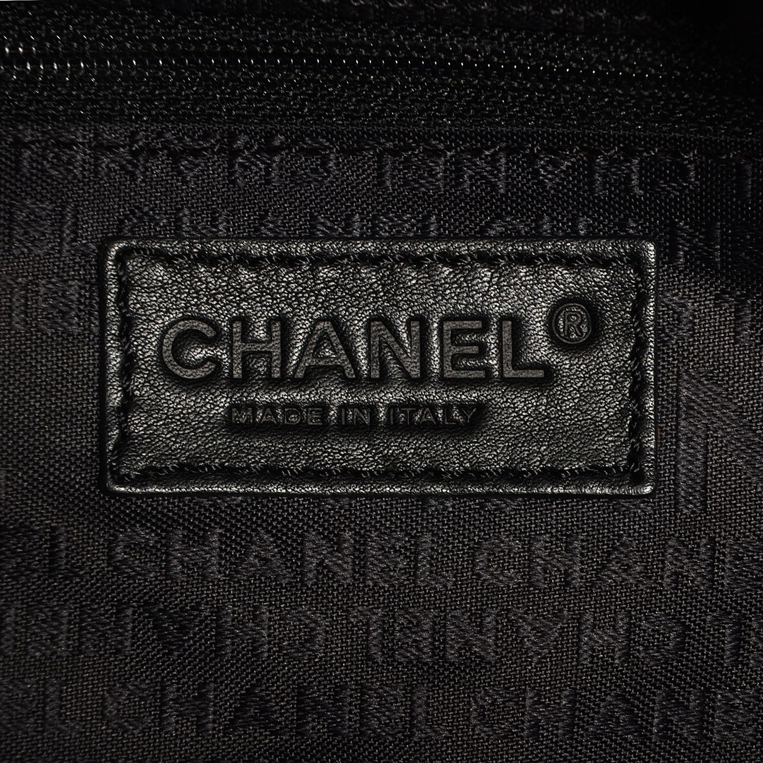 Chanel Caviar Square Stitched Medium Tote Black 6 of 8