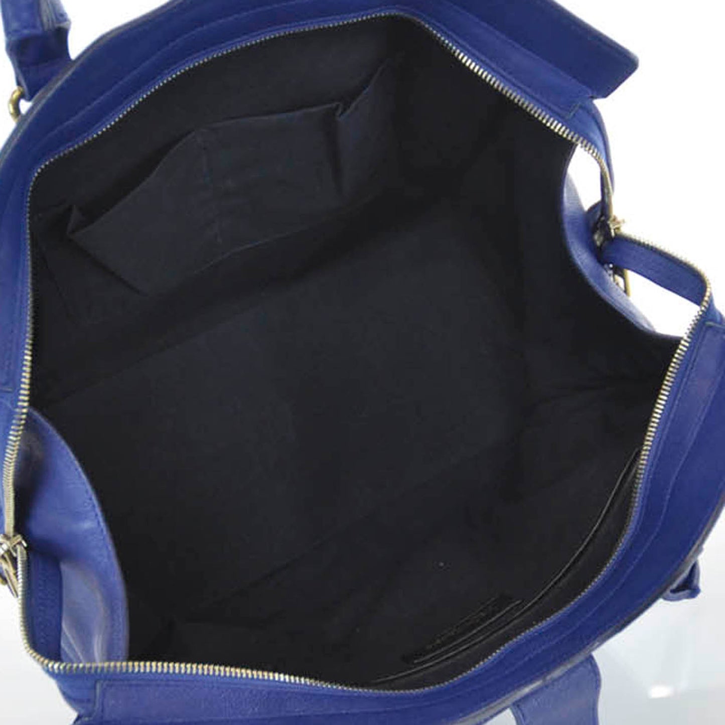 Leather Medium Cabas Chyc Blue