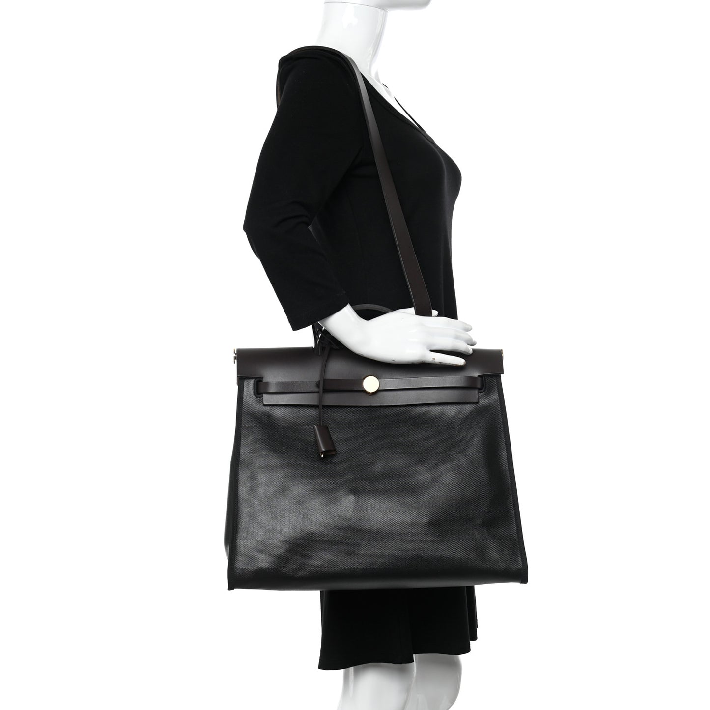 Toile H Berline Vache Hunter Herbag Zip 39 MM Black Ebene