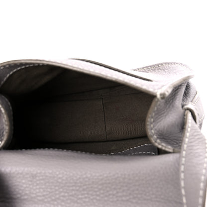 Chloe Calfskin Mini Marcie Round Crossbody Bag Cashmere Grey 5 of 17