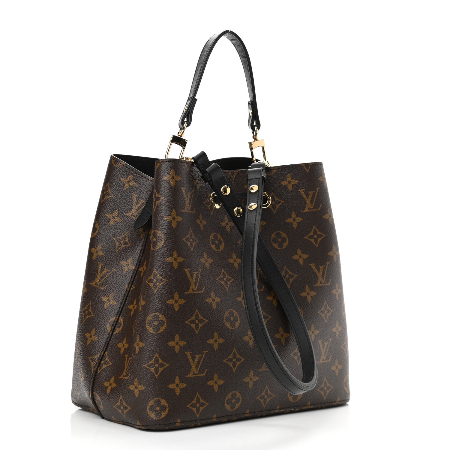 Louis Vuitton Monogram Neonoe MM Black 3 of 12