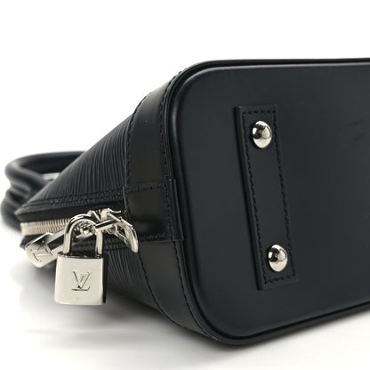 Louis Vuitton Epi Alma BB Black 8 of 10