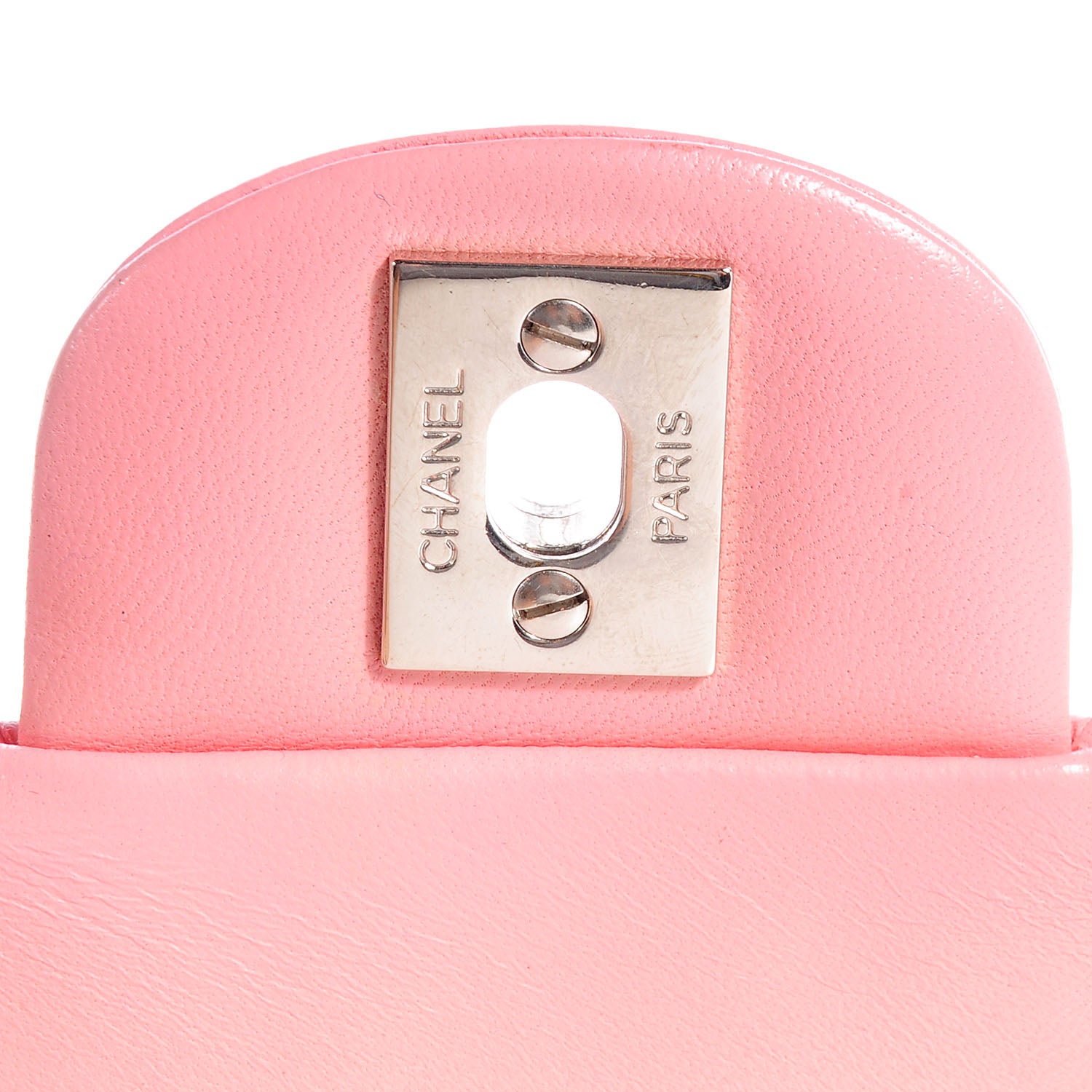 Chanel Lambskin Medium Heart Valentine Flap Pink 5 of 8