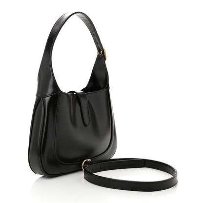 Gucci Boarded Dyana Lux Calfskin Small Jackie 1961 Hobo Black 3 of 10