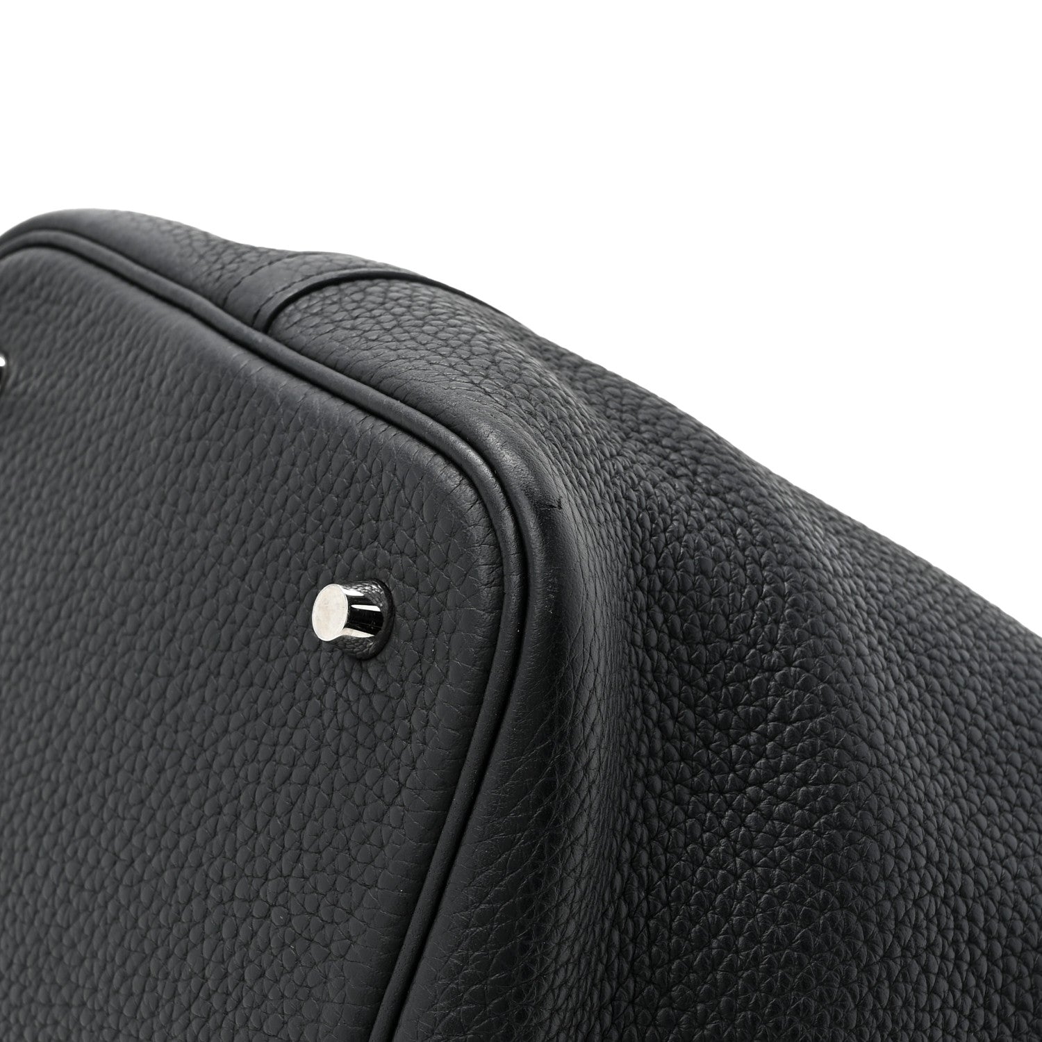 Hermes Taurillon Clemence Picotin Lock 22 MM Black 11 of 14